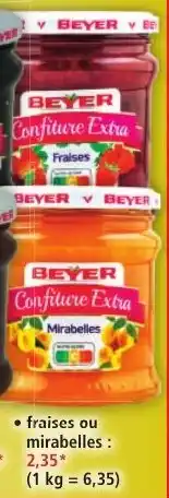 Norma Beyer Fraises ou Mirabelles aanbieding