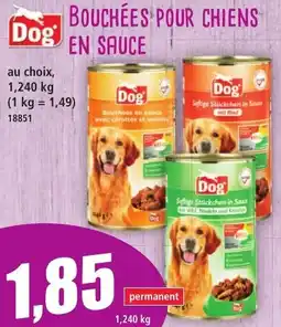 Norma Dog Bouchées Pour Chiens en Sauce aanbieding