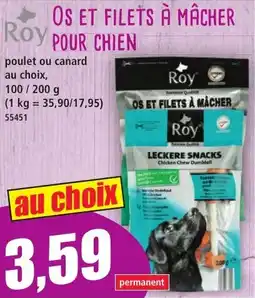Norma Roy Os Et Filets a Macher Pour Chien aanbieding