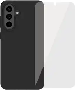 Coolblue BlueBuilt Samsung Galaxy A56 Back Cover Zwart + BlueBuilt screenprotector Glas aanbieding