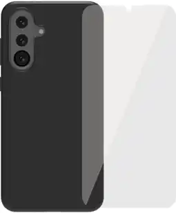 Coolblue BlueBuilt Samsung Galaxy A36 Back Cover Zwart + Screenprotector Glas aanbieding