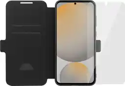 Coolblue BlueBuilt Samsung Galaxy S25 FE Book Case Zwart + Screenprotector Glas aanbieding