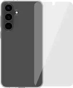 Coolblue BlueBuilt Samsung Galaxy S25 FE Back Cover Transparant + Screenprotector Glas aanbieding