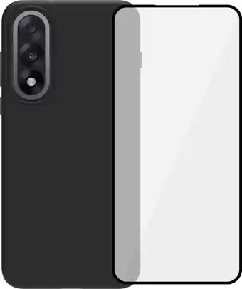Coolblue BlueBuilt OnePlus Nord 5 Back Cover Zwart + Screenprotector Glas aanbieding
