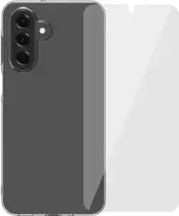 Coolblue BlueBuilt Samsung Galaxy A17 Back Cover Transparent + BlueBuilt Protège-écran Verre aanbieding