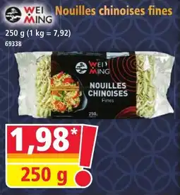 Norma Wei Ming Nouilles Chinoises Fines aanbieding