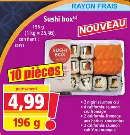 Norma Sushi Box aanbieding