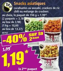 Norma Snacks Asiatiques aanbieding