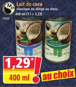 Norma Lait De Coco aanbieding