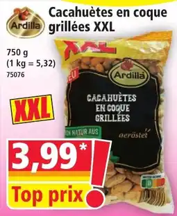 Norma Ardilla Cacahuètes en coque grillées XXL aanbieding