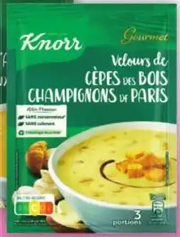 Norma Knorr Velours de cèpes des bois et champignons de Paris aanbieding
