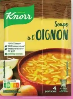 Norma Knorr Soupe à L'Oignon 4 portions aanbieding