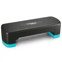 Decathlon Verstelbaar stepboard voor fitness Trex Sport 3 niveaus 350 kg aanbieding