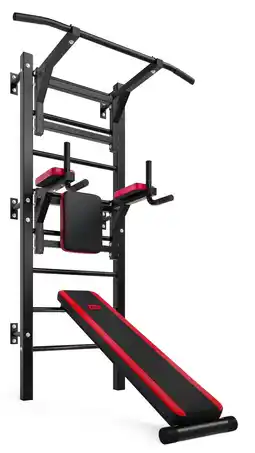 Decathlon Calisthenics rek Hop-sport HS-1008K met ladder aanbieding