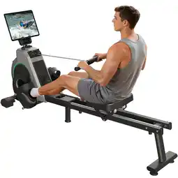 Decathlon Magnetische roeimachine voor thuis - 16 weerstandsniveaus - App-compatibel aanbieding