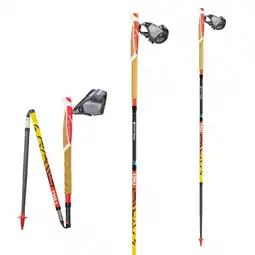 Decathlon Spoorpalen TSL Trail Carbon 4 Cork Cross aanbieding