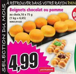 Norma Beignets Chocolat ou Pomme aanbieding