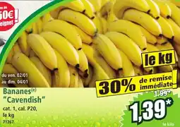 Norma Bananese Cavendish aanbieding
