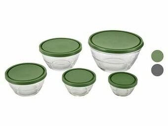 Lidl ERNESTO® Glazen schalenset, set van 5 aanbieding