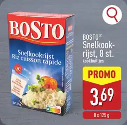ALDI Bosto snelkook rijst aanbieding