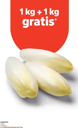 Spar witloof los aanbieding