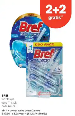 Spar BREF power active ocean 2 stuks aanbieding