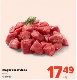 Spar mager stoofvlees aanbieding