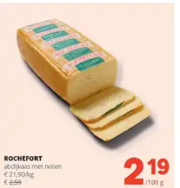 Spar ROCHEFORT abdijkaas met noten aanbieding