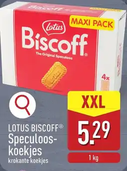 ALDI Lotus biscoff speculoos koekjes aanbieding