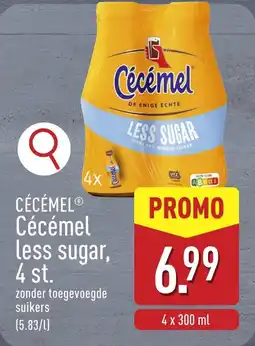 ALDI Cécémel cécémel less sugar aanbieding