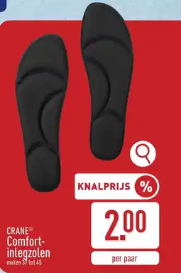ALDI Crane comfort inlegzolen aanbieding