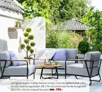 Intratuin Loungeset senna aanbieding