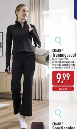 ALDI Crane trainingsvest aanbieding