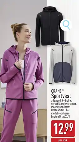 ALDI Crane sportvest aanbieding