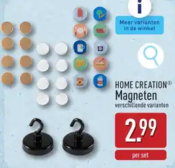 ALDI Home creation magneten aanbieding