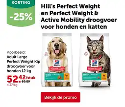 AVEVE Adult Large Perfect Weight Kip droogvoer voor honden 12 kg aanbieding