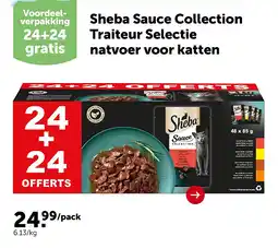 AVEVE Sheba Sauce Collection Traiteur Selectie natvoer voor katten aanbieding