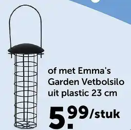 AVEVE of met Emma's Garden Vetbolsilo uit plastic 23 cm aanbieding