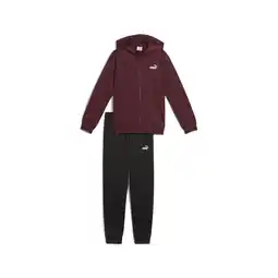 Decathlon Polyester pak met capuchon en volledige ritssluiting voor jongeren PUMA aanbieding