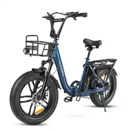Decathlon Samebike C05 Pro Opvouwbare E-Bike met mand en 36V13AH Accu aanbieding