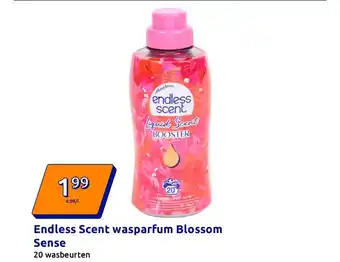 Action Endless Scent wasparfum Blossom Sense aanbieding