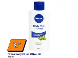 Action Nivea bodylotion Olive oil aanbieding