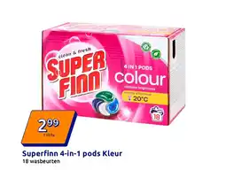 Action Superfinn 4-in-1 pods Kleur aanbieding