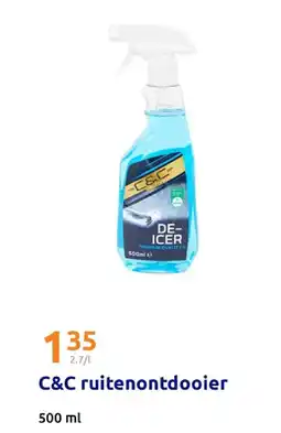 Action C&C ruitenontdooier aanbieding
