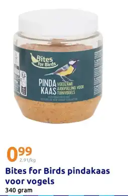 Action Bites for Birds pindakaas voor vogels aanbieding