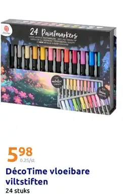 Action Déco Time vloeibare viltstiften aanbieding