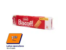 Action Lotus speculoos aanbieding