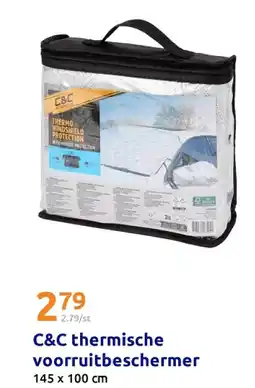 Action C&C thermische voorruitbeschermer aanbieding