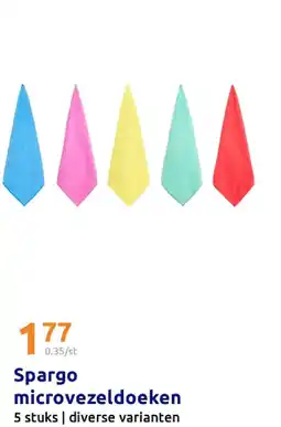 Action Spargo microvezeldoeken aanbieding