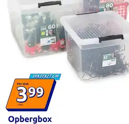 Action Opbergbox 39X37X27 CM aanbieding